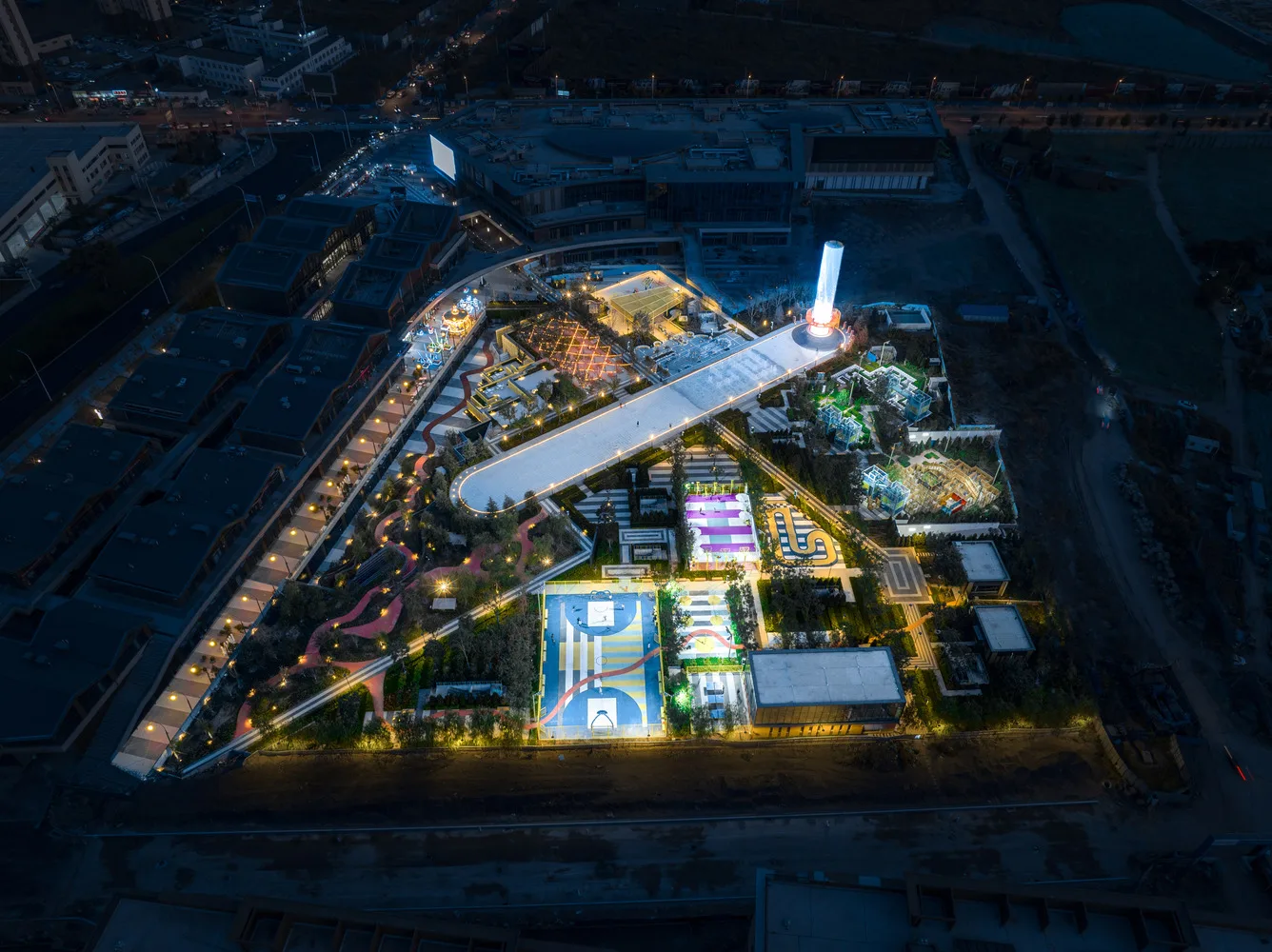 天津远洋未来城体育公园