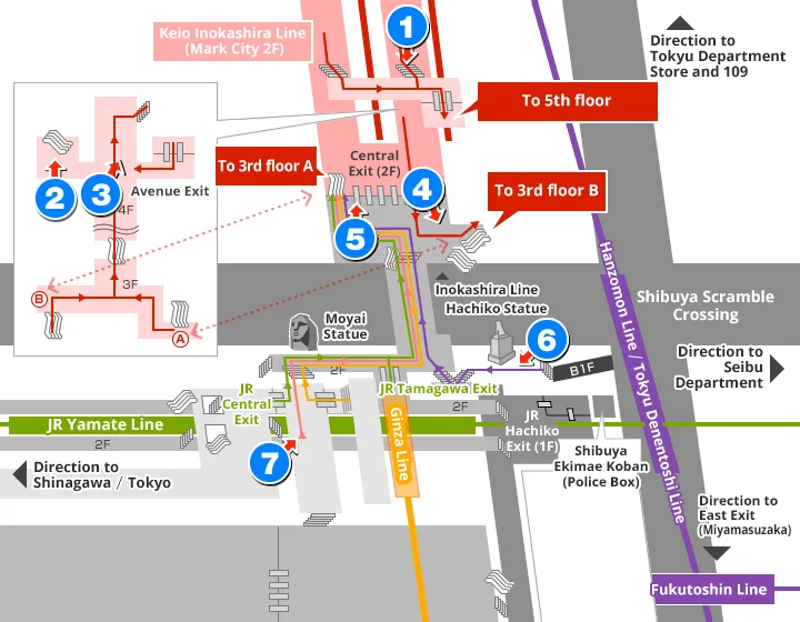 涩谷马克城  Mark City