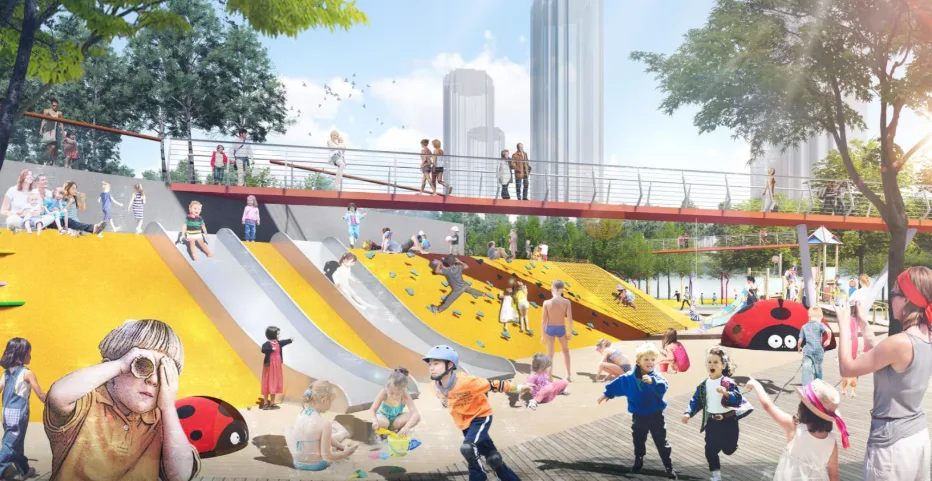 山东济南槐苑文化体育公园