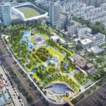 山东济南槐苑文化体育公园