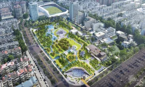 山东济南槐苑文化体育公园