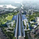 森林中的火车站：嘉兴站