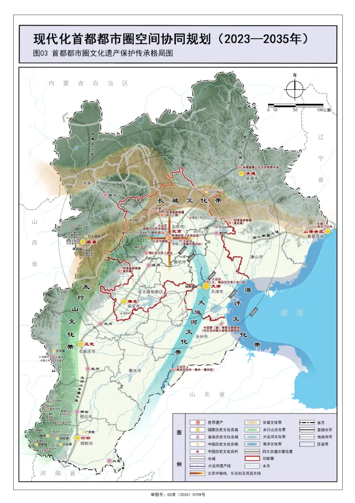 北京市《现代化首都都市圈空间协同规划(2023—2035年)》