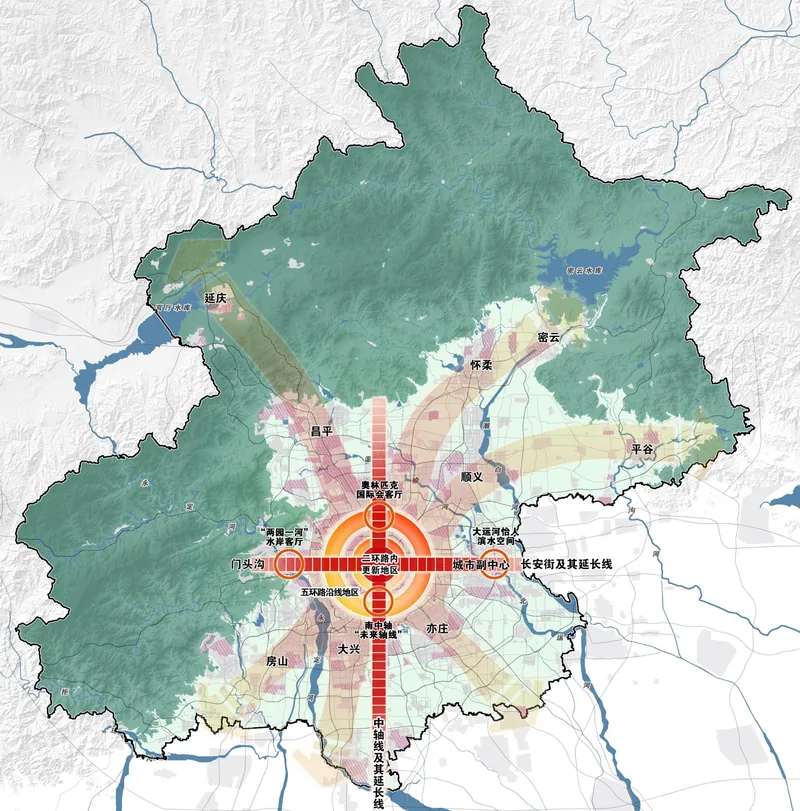 北京市 | 拟推动二环与五环城市更新
